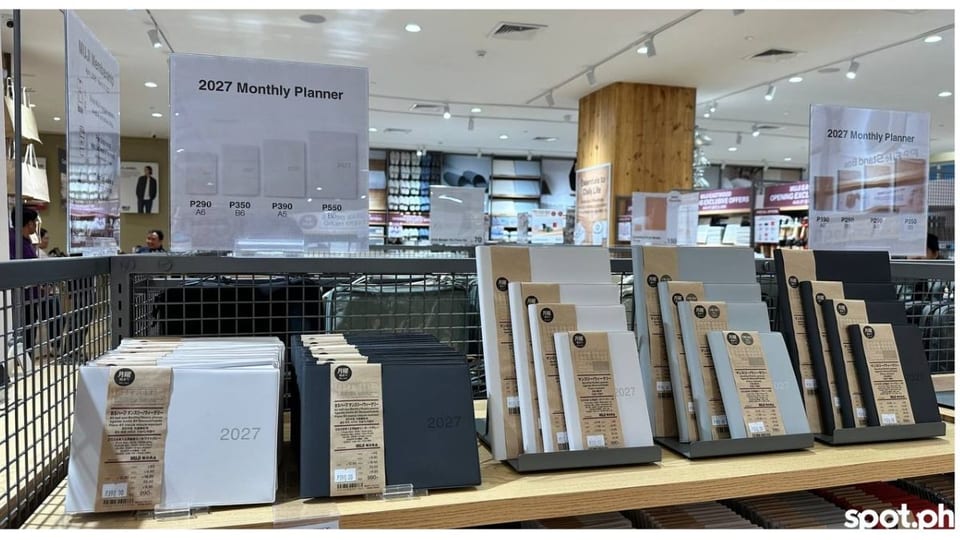 muji planners and calendars muji